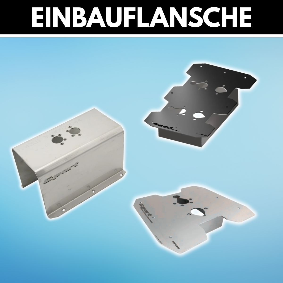 Einbauflansche