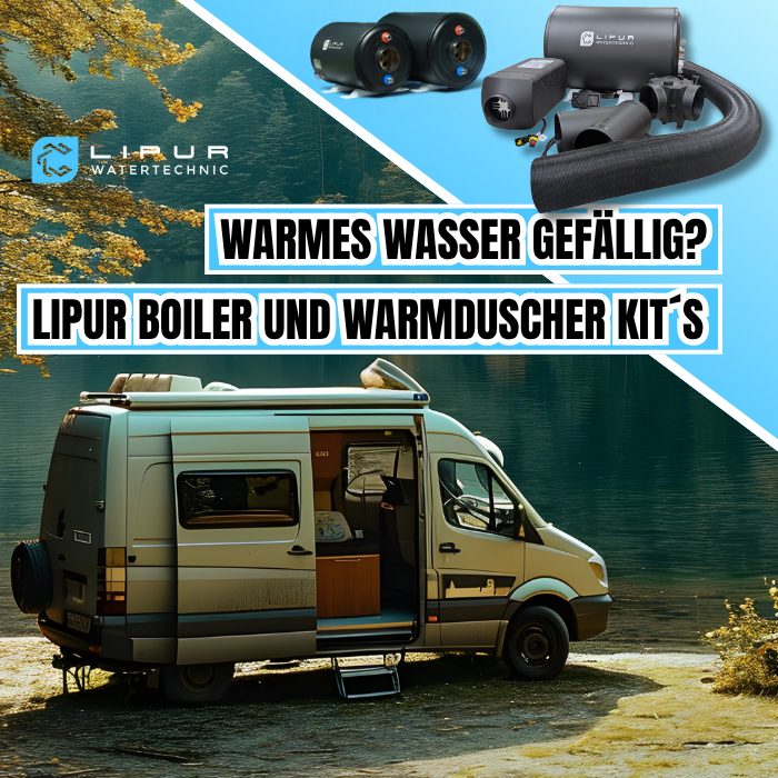 Lipur Warmwasserboiler und Warmsucher Kits
