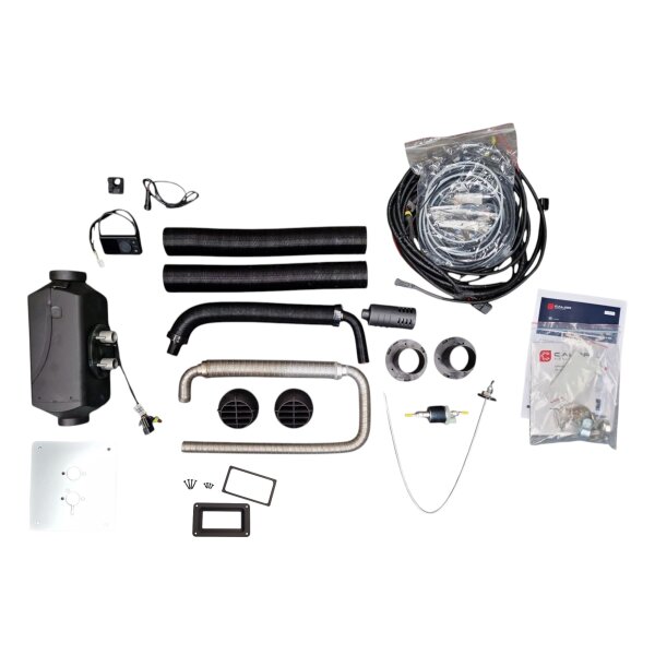 CALOR CA 2 Diesel Standheizung 12V mit Smart Control, Flüsterpumpe und Einbaurahmen