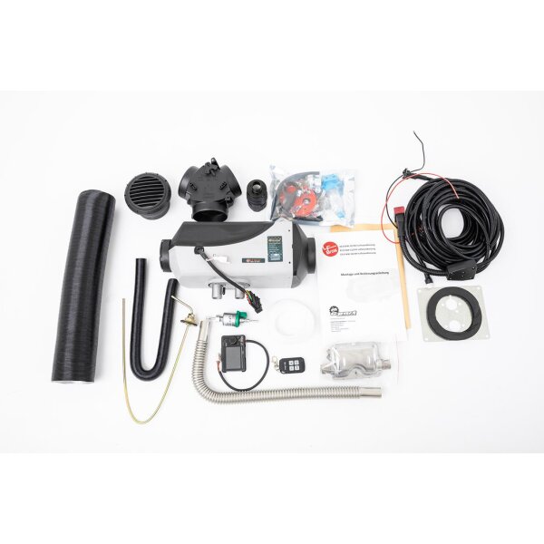 LF Bros E5.0 Diesel Standheizung 5 kW – 12V Komplett-Kit, EU-Zulassung