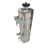 Kraftstofftank f. Standheizungen, Edelstahl, 10L