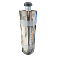 Kraftstofftank f. Standheizungen, Edelstahl, 10L