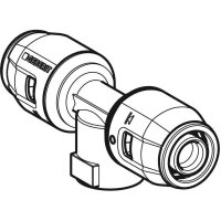 T-Stück PushFit m.Innengewinde d16xRp1/2x16