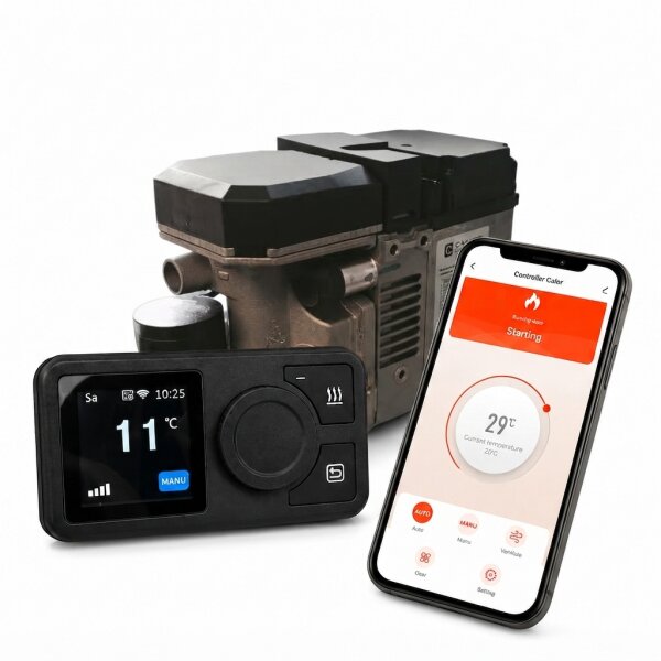 CALOR CL5 Diesel Wasserstandheizung 5kW 12V inkl. Einbaukit und Controller
