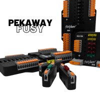 Pekaway FUSY MAX - 18x Sicherungsblock 10x bis 4mm² 200A/30A