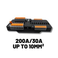 Pekaway FUSY MAX - 18x Sicherungsblock 10x bis 4mm² 200A/30A