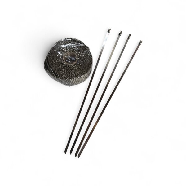 Hitzeschutzband für Standheizung, 30mm, L=5m inkl. 4 Befestigungsbänder